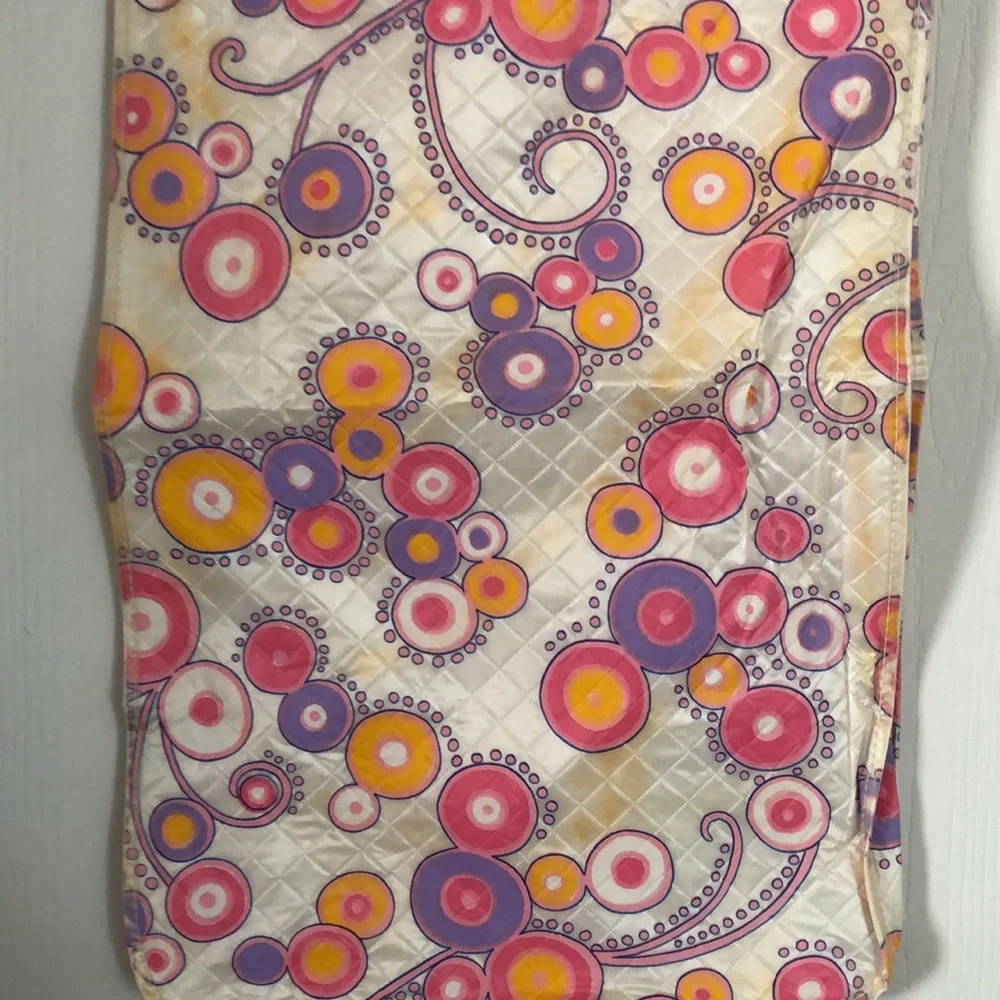 Colorful spring Swirl Patterned Hosiery Lingerie bag